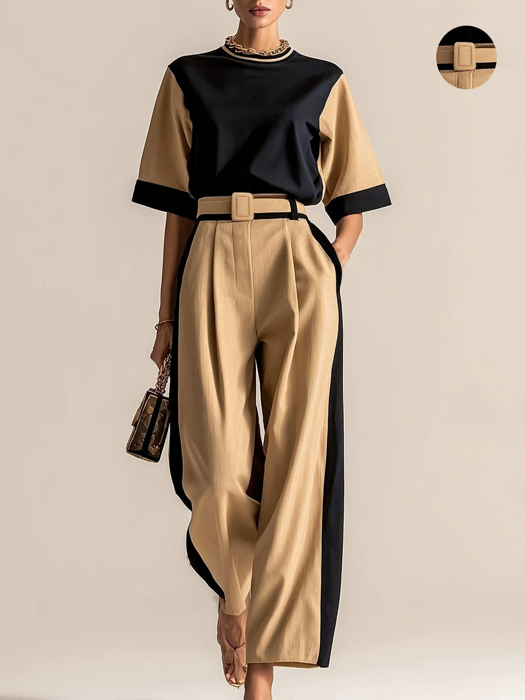Brellova | Women's Fleece Loungewear Two-Piece Set - Image 1