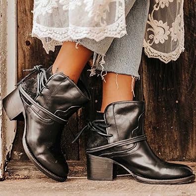 Callindra | Women's Wide Calf Western Cowboy Ankle Boots - Cream - Image 2