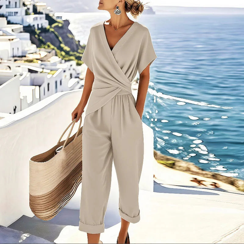 Dawnova | Women's Fleece Loungewear Set - Powder Blue - Image 2