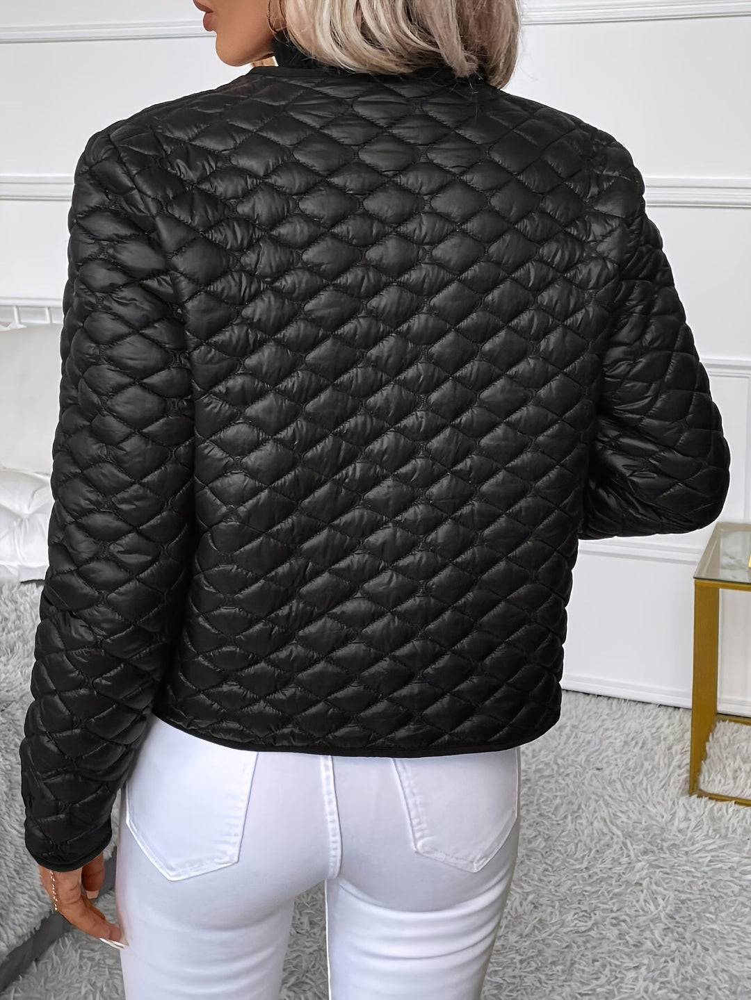 Lorravn | Women's Lightweight Quilted Jacket - Black - Image 1