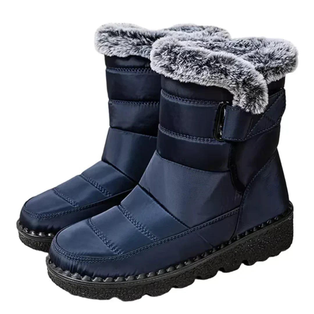 Marvelle | Women's Waterproof Winter Snow Boots - Navy - Image 1