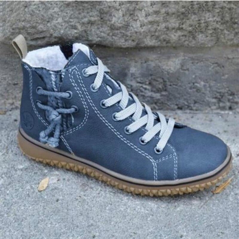 Rolvindra | Women's Waterproof Winter Snow Boots - Navy - Image 1