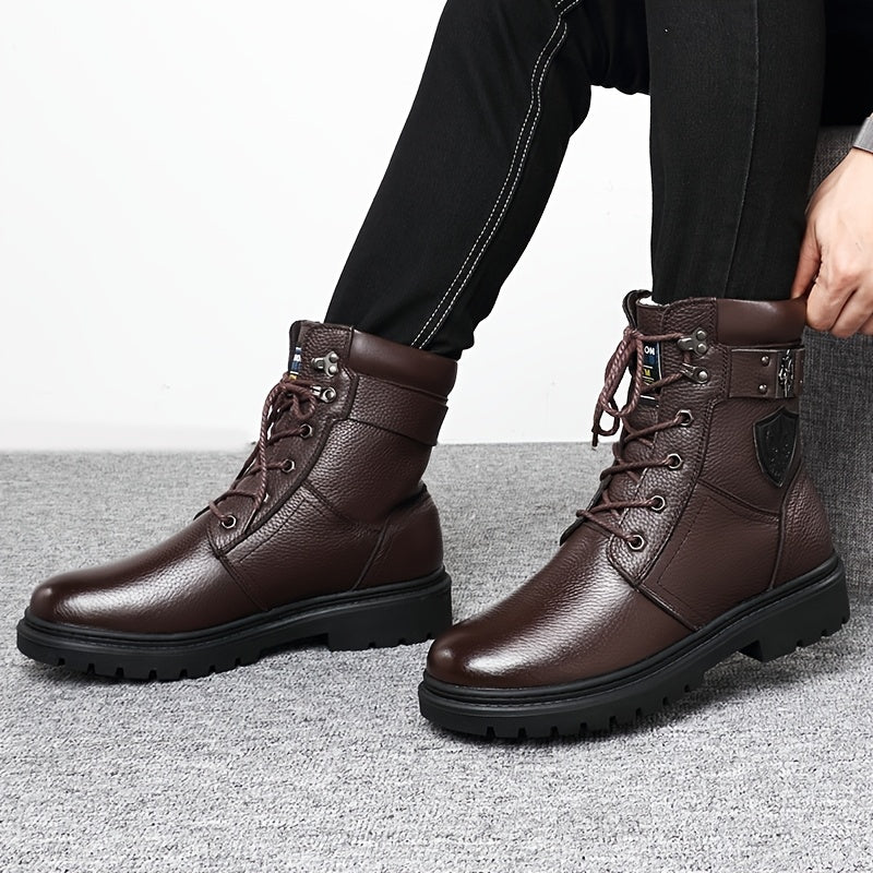 Trevick | Women's Waterproof Winter Snow Boots High-Top - Black - Image 2