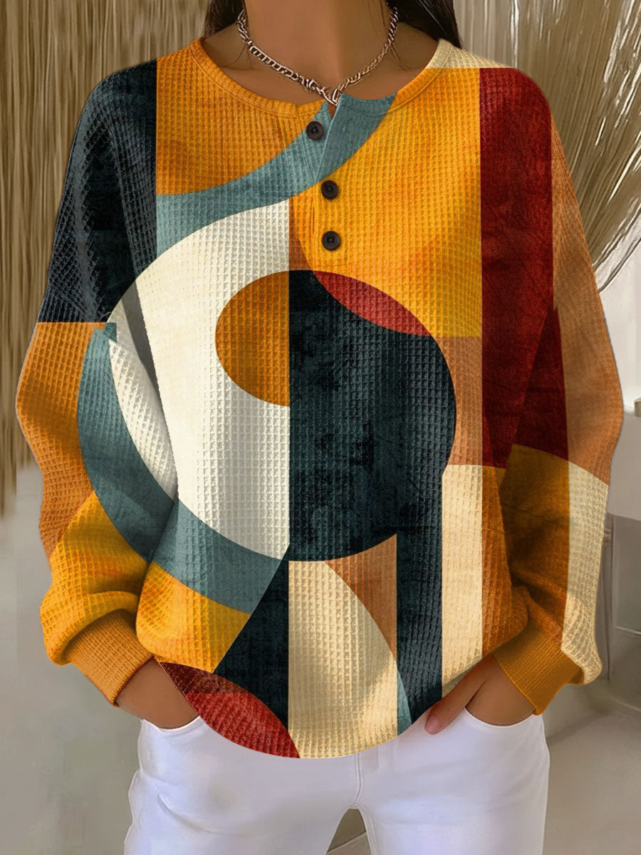 Zenthara | Women's Oversized Knit Sweater - Image 1