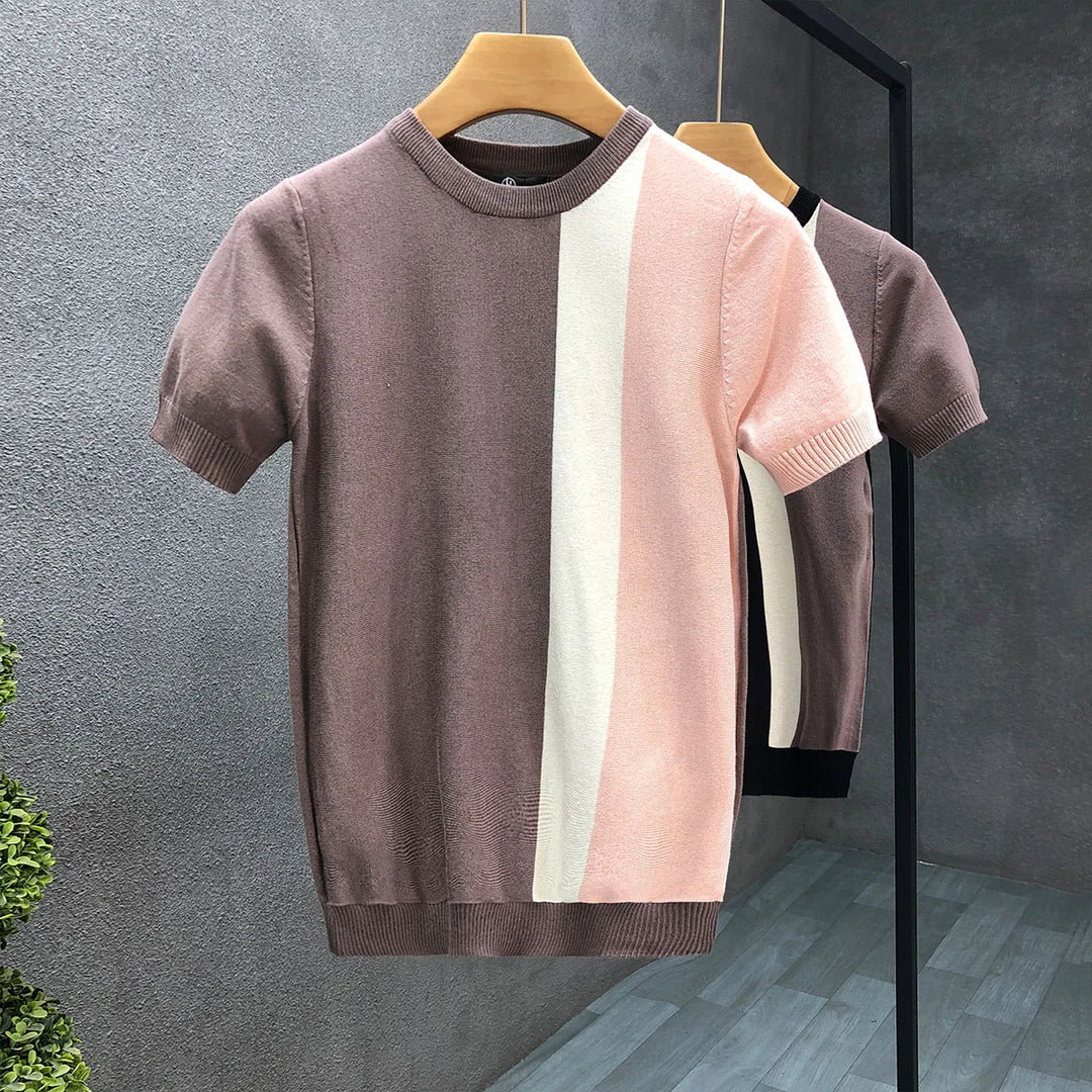 Zivara | Women's Color Block Knit Pullover Sweater - Image 1